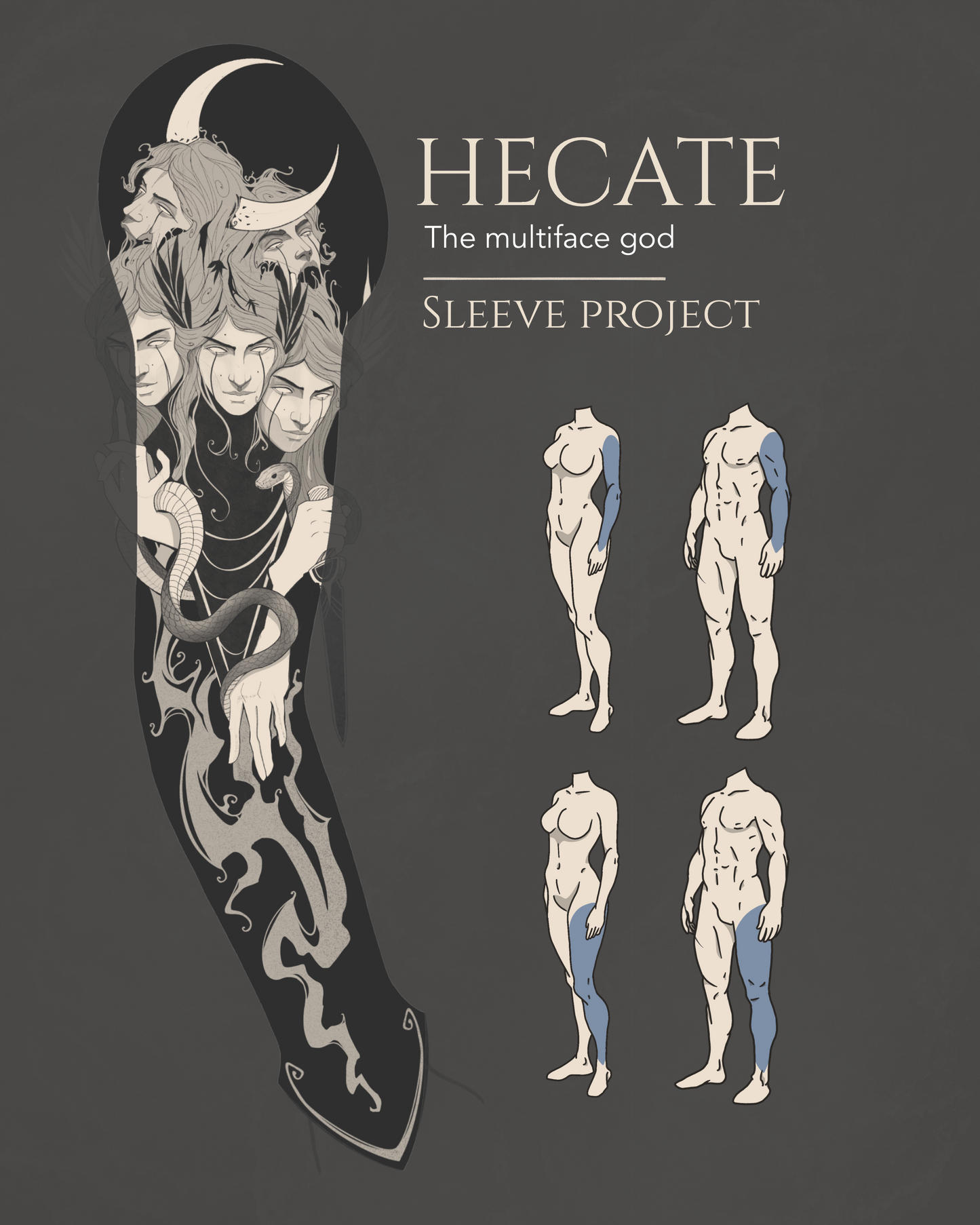 Hecate the multiface god - 1599