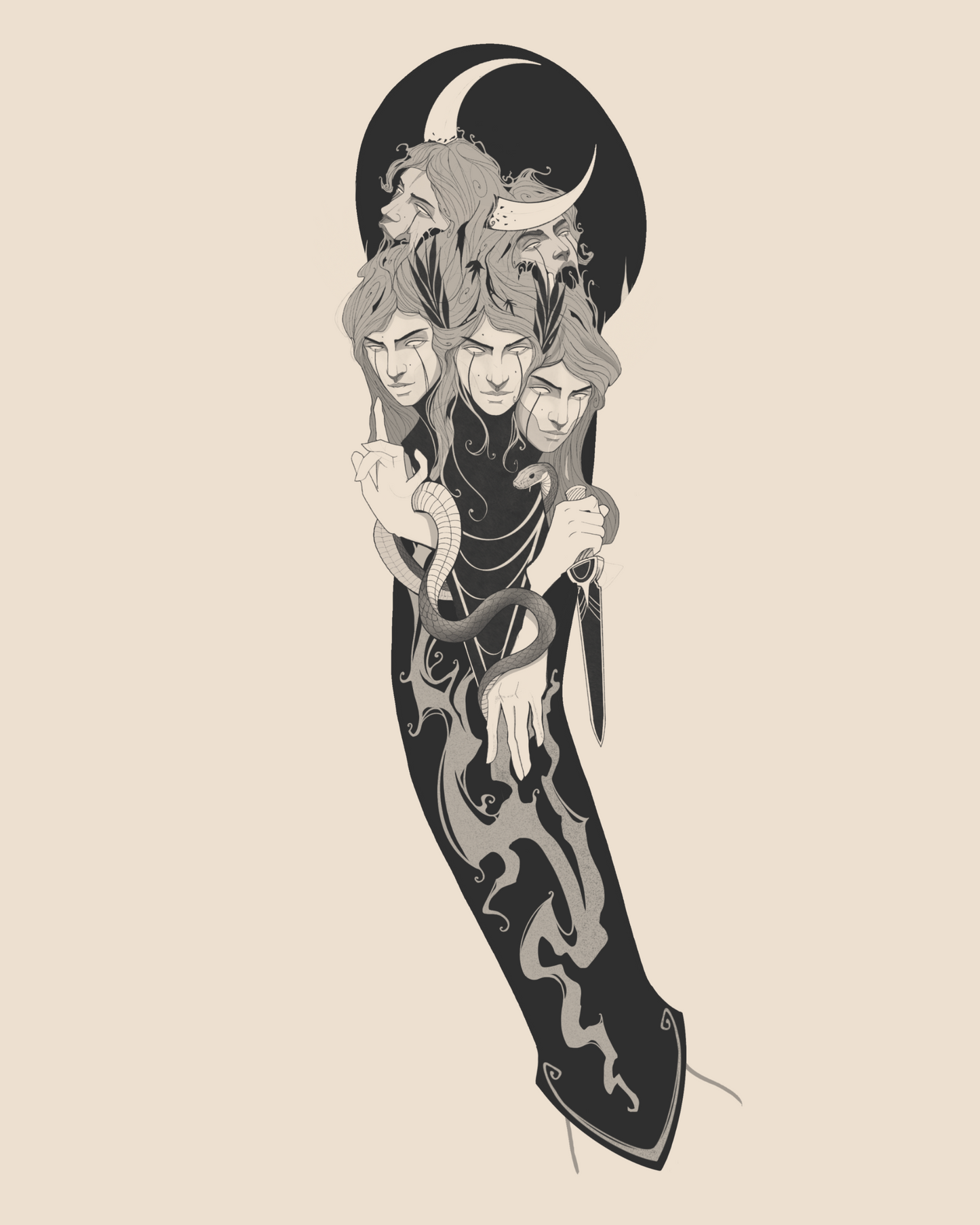 Hecate the multiface god - 1599