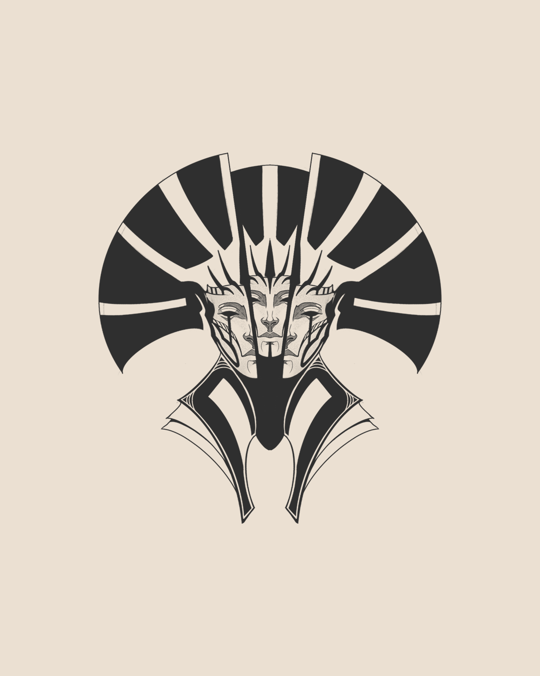 Splitted Anguish Queen - 1464