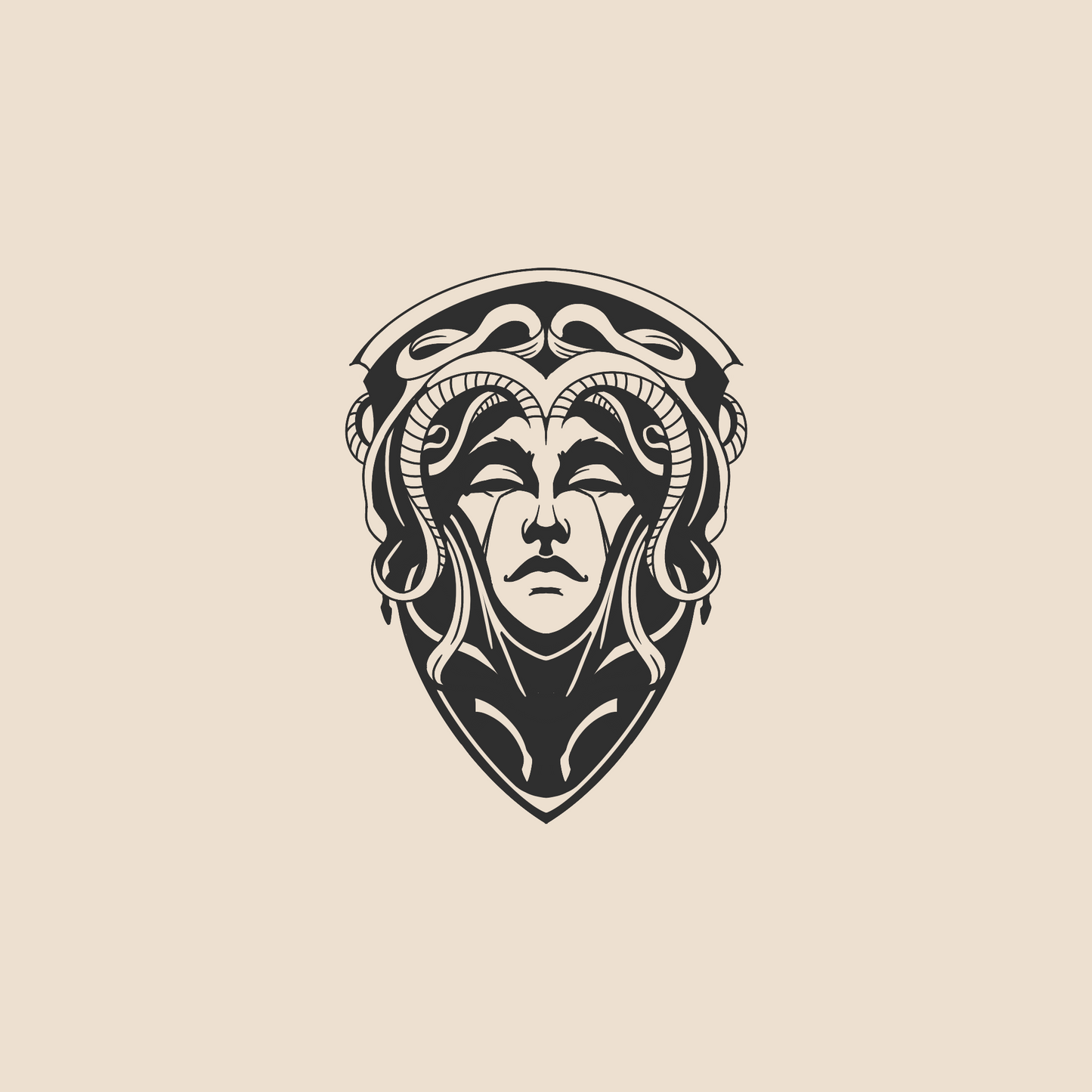 Euryale shield (gorgon) - 1366