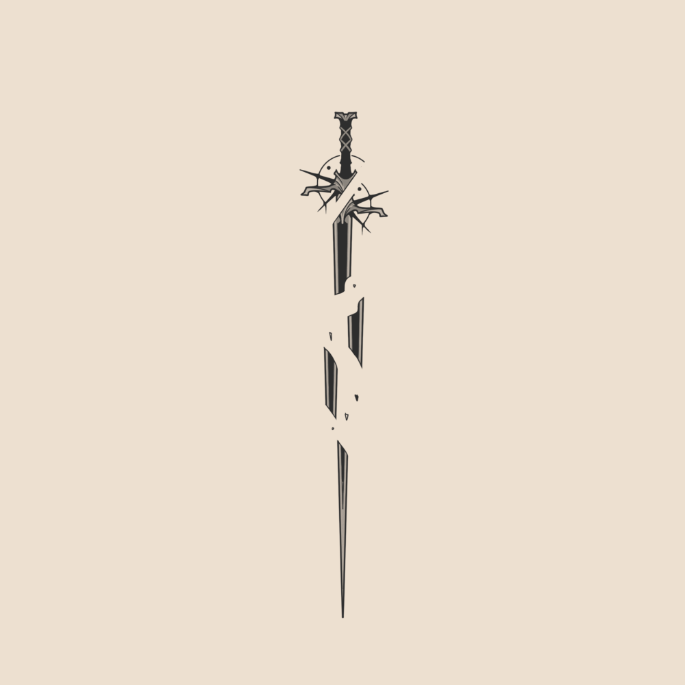 Borken Thorns sword - 1953