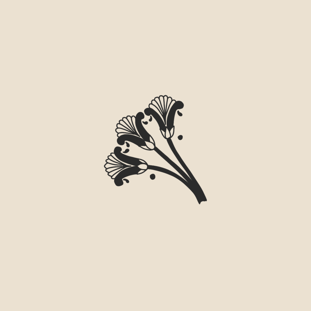 Egyptian flower pattern - 2083