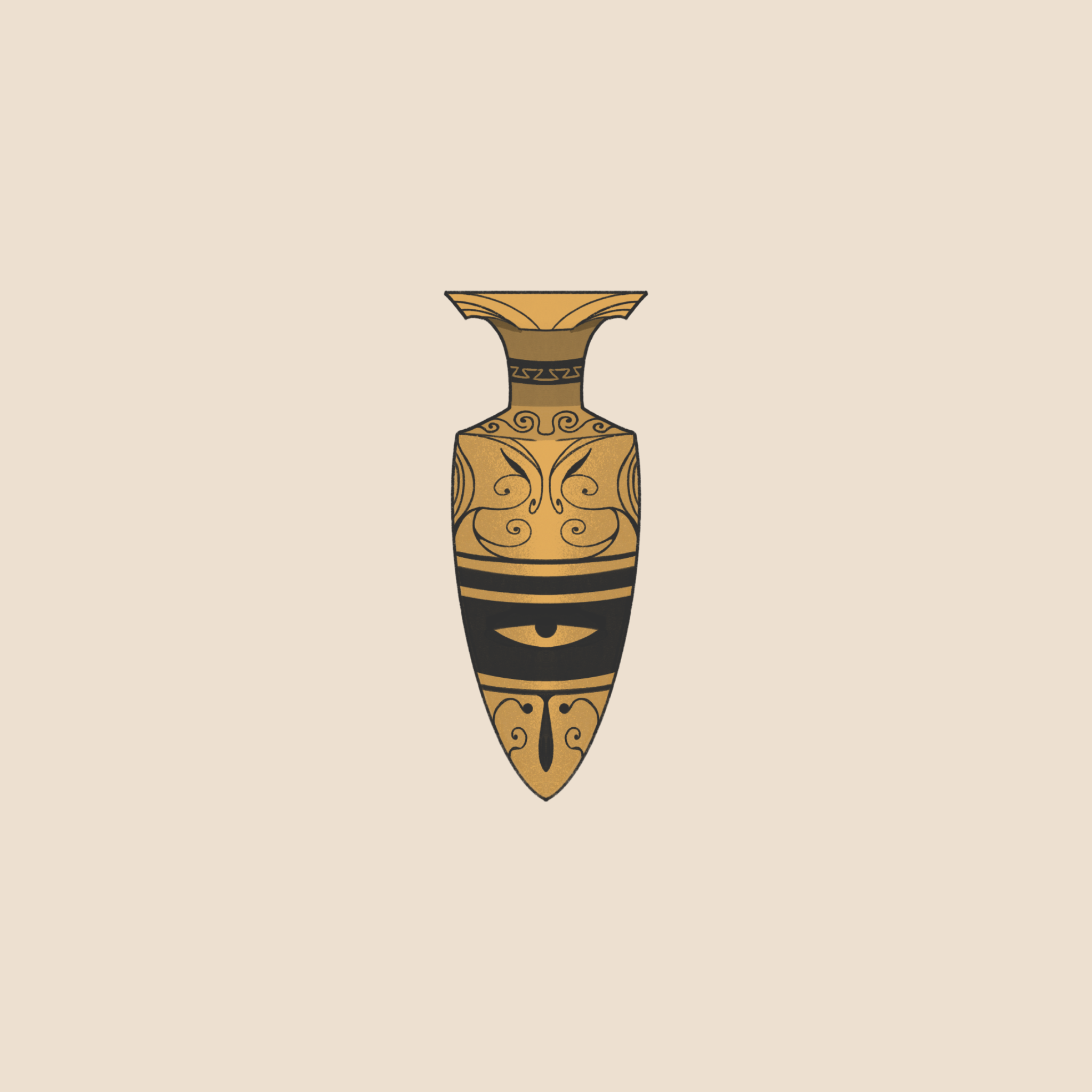 Golden amphora - 1342
