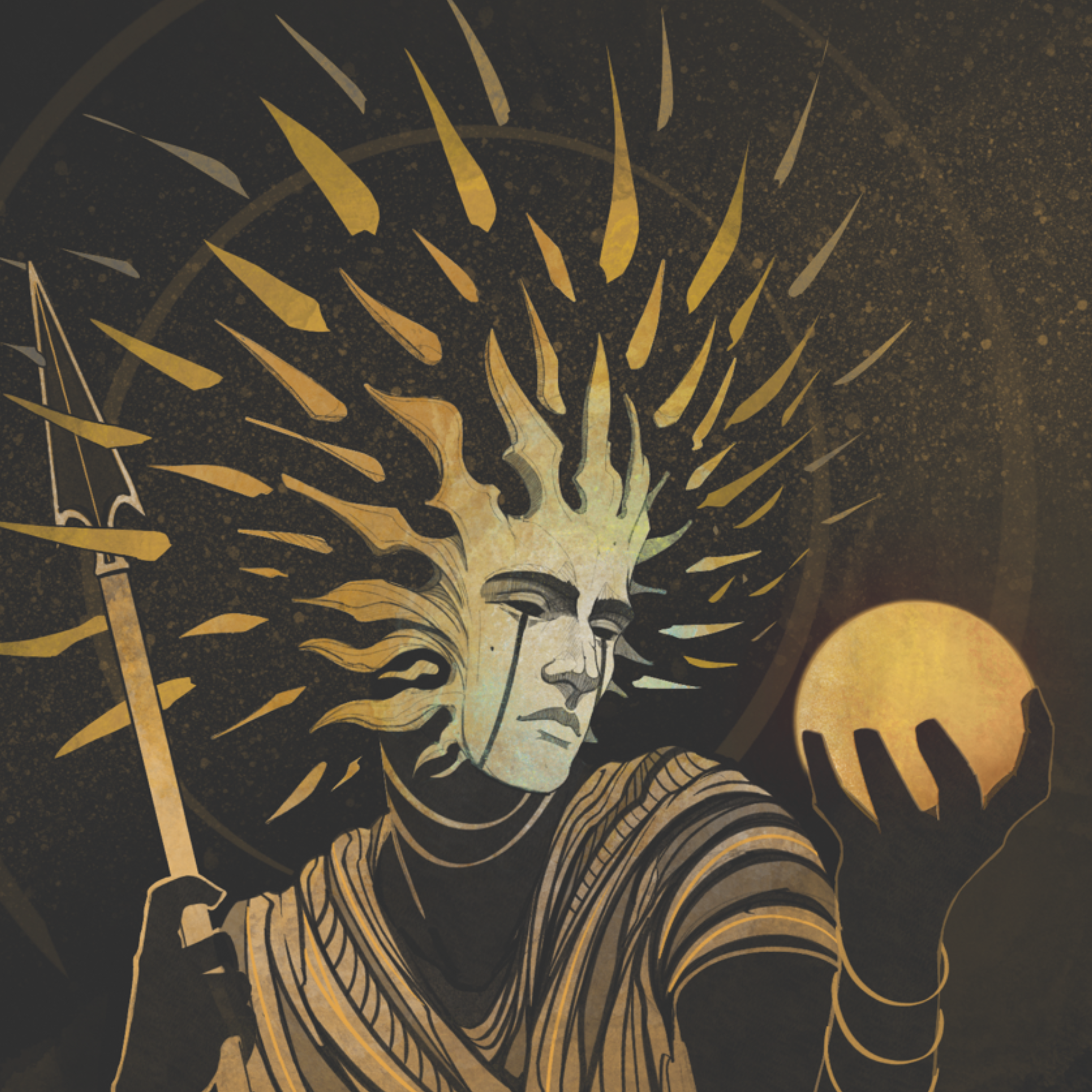 Print - Hyperion : father of the stars