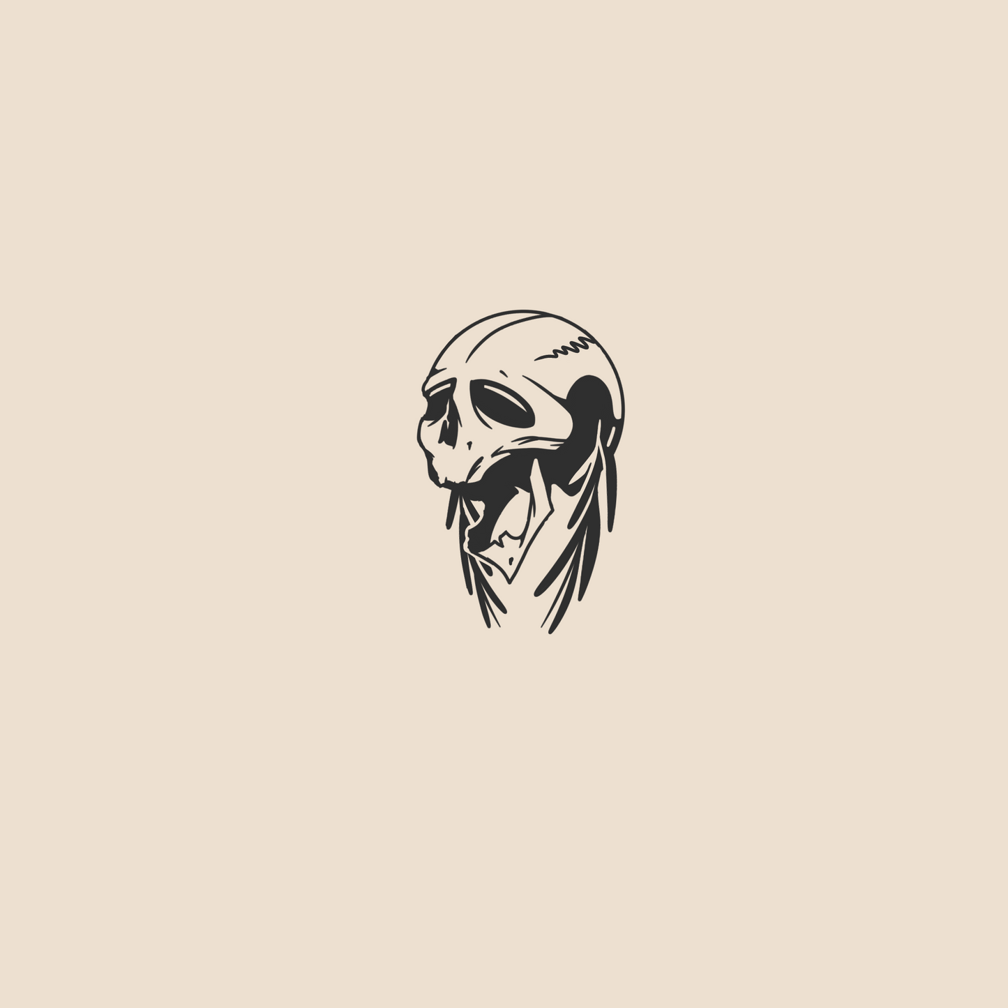 Black magic skull - 845