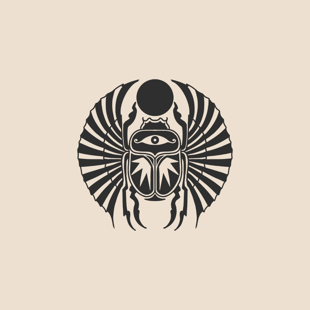 Egyptian scarab - 1996