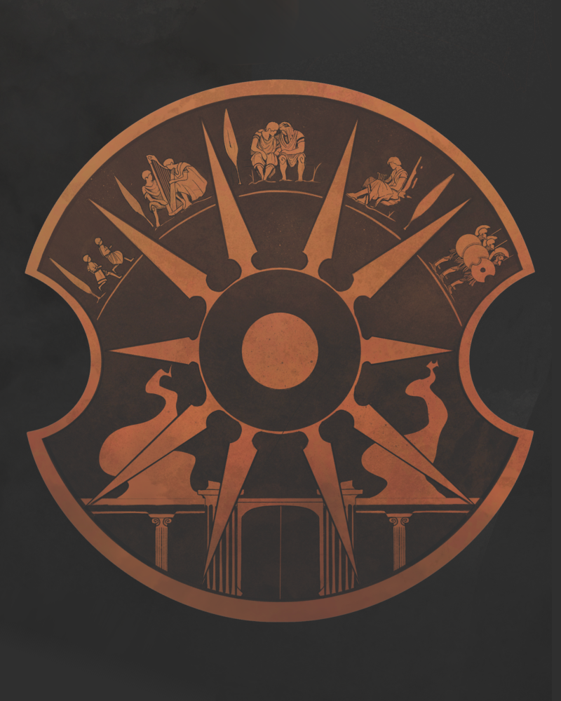 Print - Achilles - The gods envy us