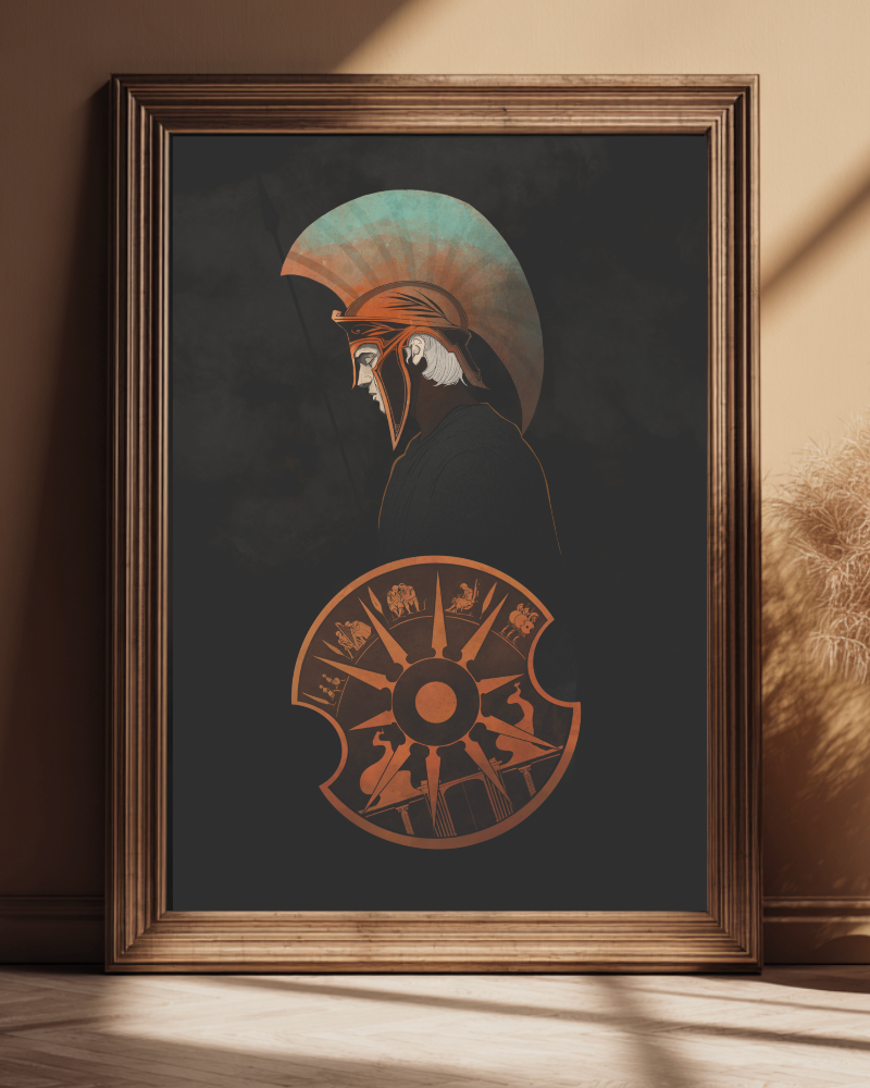 Print - Achilles - The gods envy us