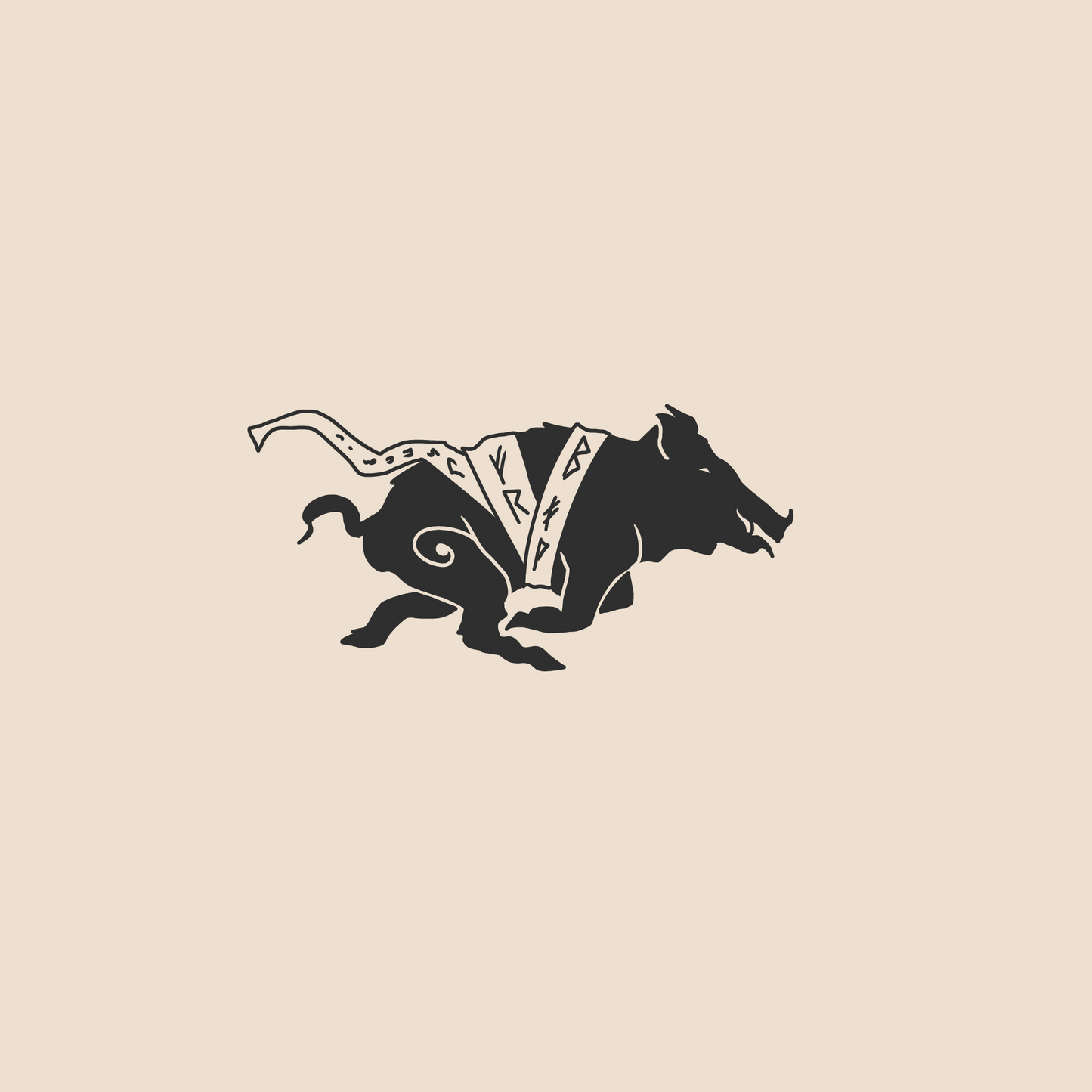 Jotunheim runic boar - 877
