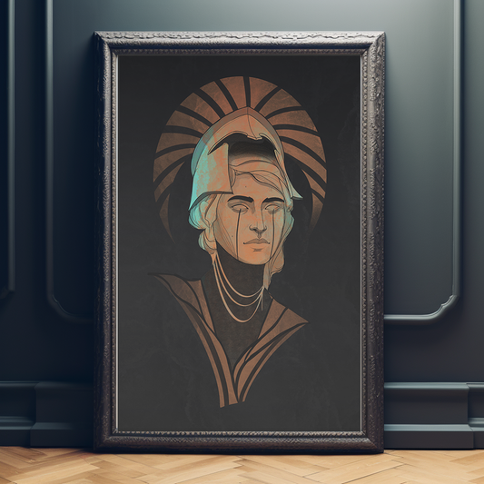 Print - The Intensity of Athena