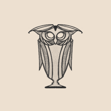 Athena owl amulet - 812