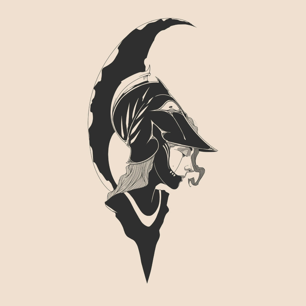 Mournful Athena - 1839