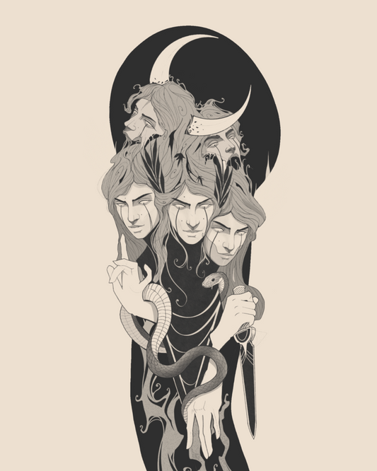 Hecate the multiface god - 1599