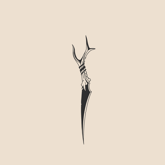 Sacred deer dagger - 1039