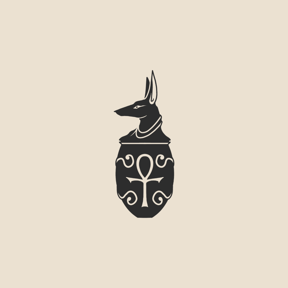 Anubis urn - 1718