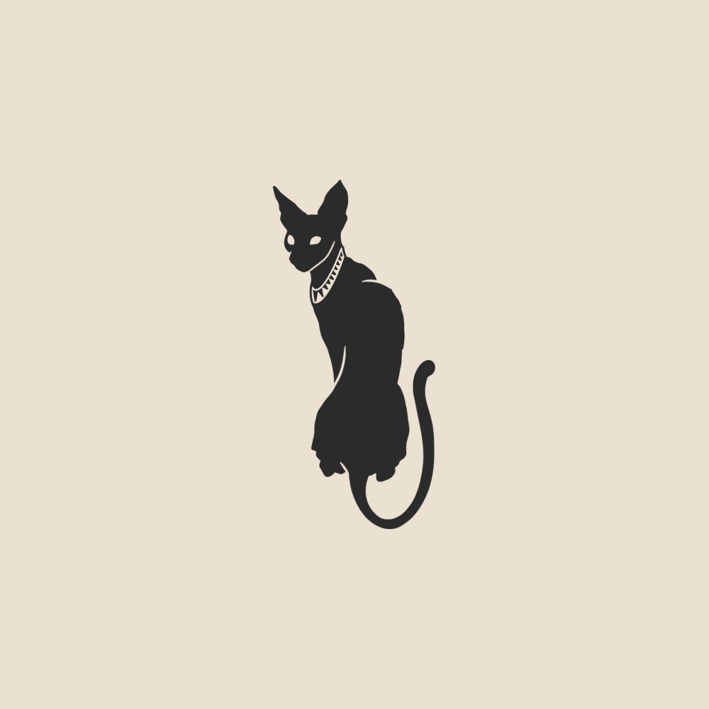 Bastet in cat form - 2077