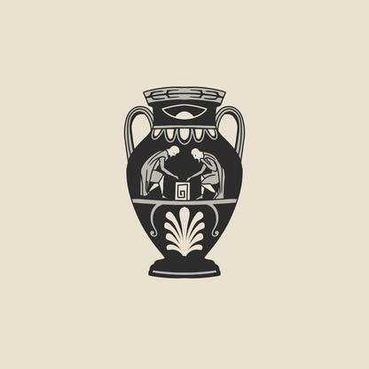 Ajax & Achilles amphora - 1640