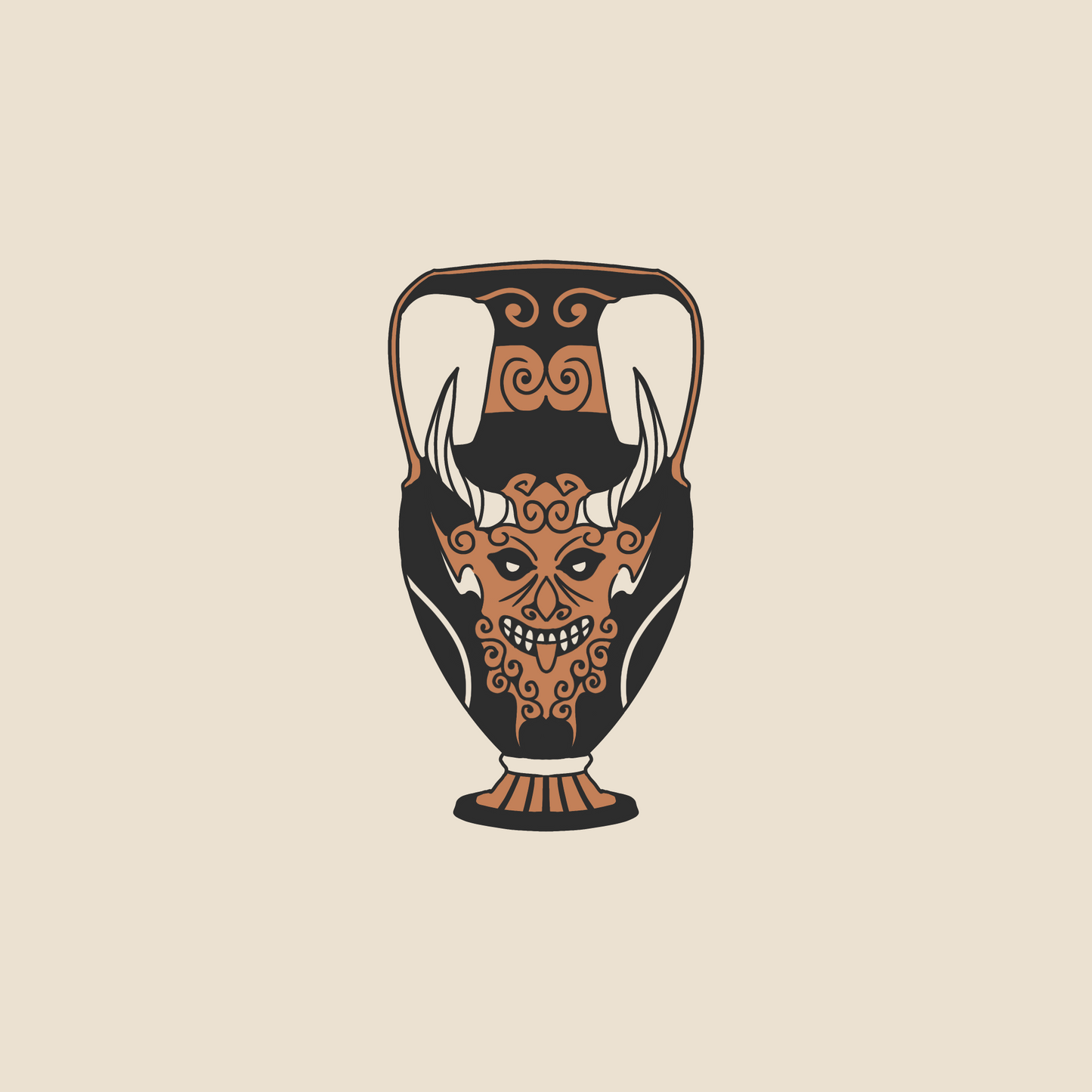 Satyre amphora - 1635