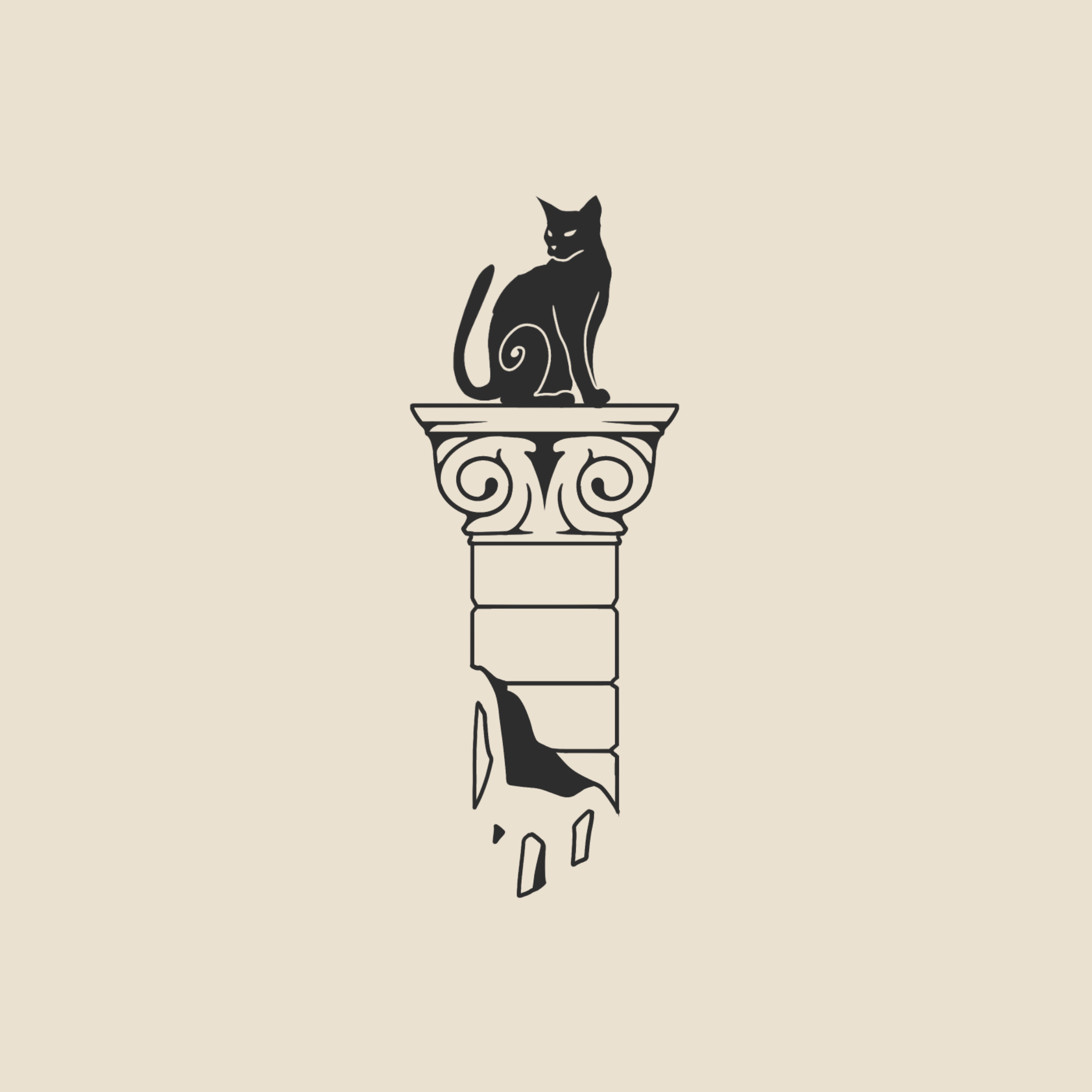 Column & Cat - 1853