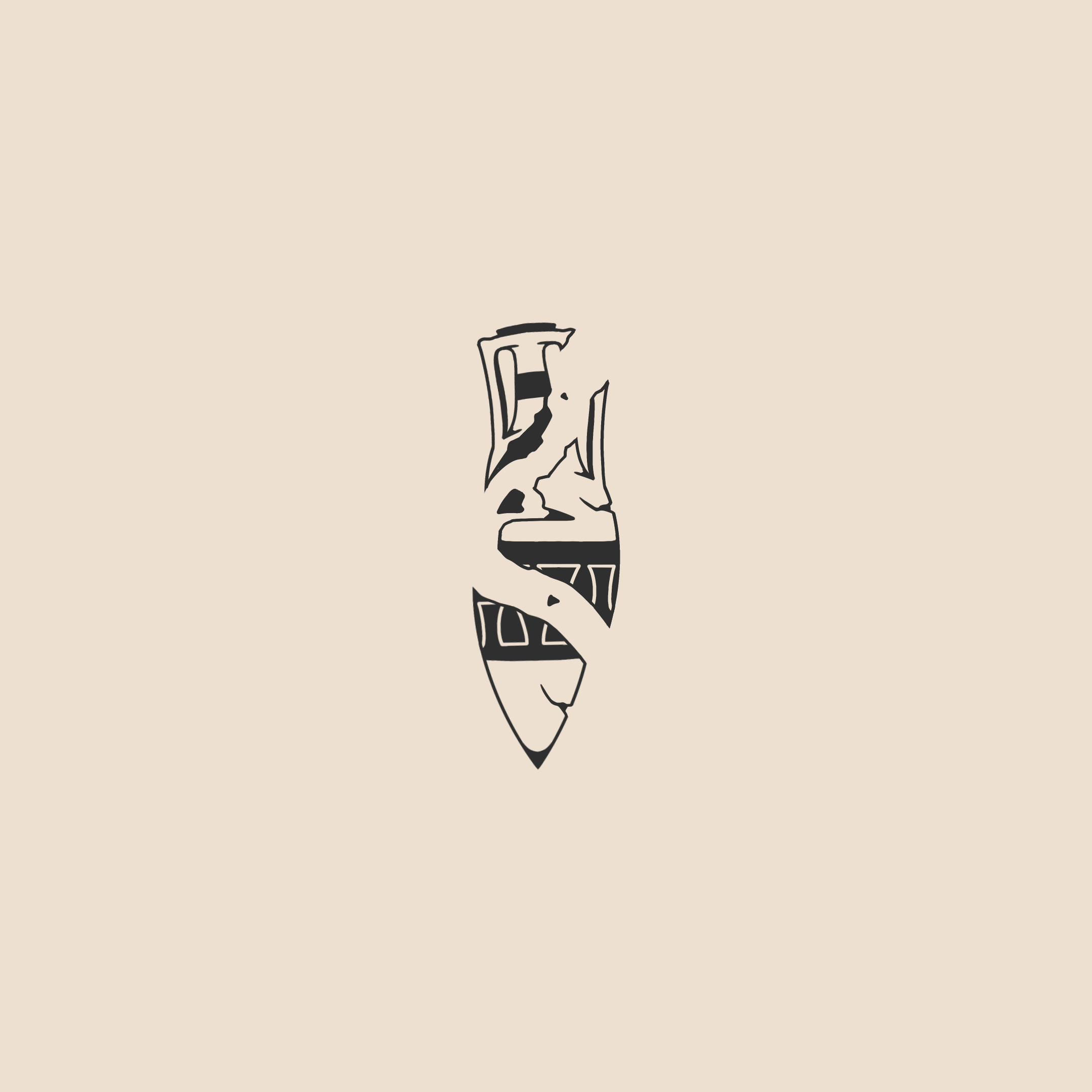 Broken amphora - 1868
