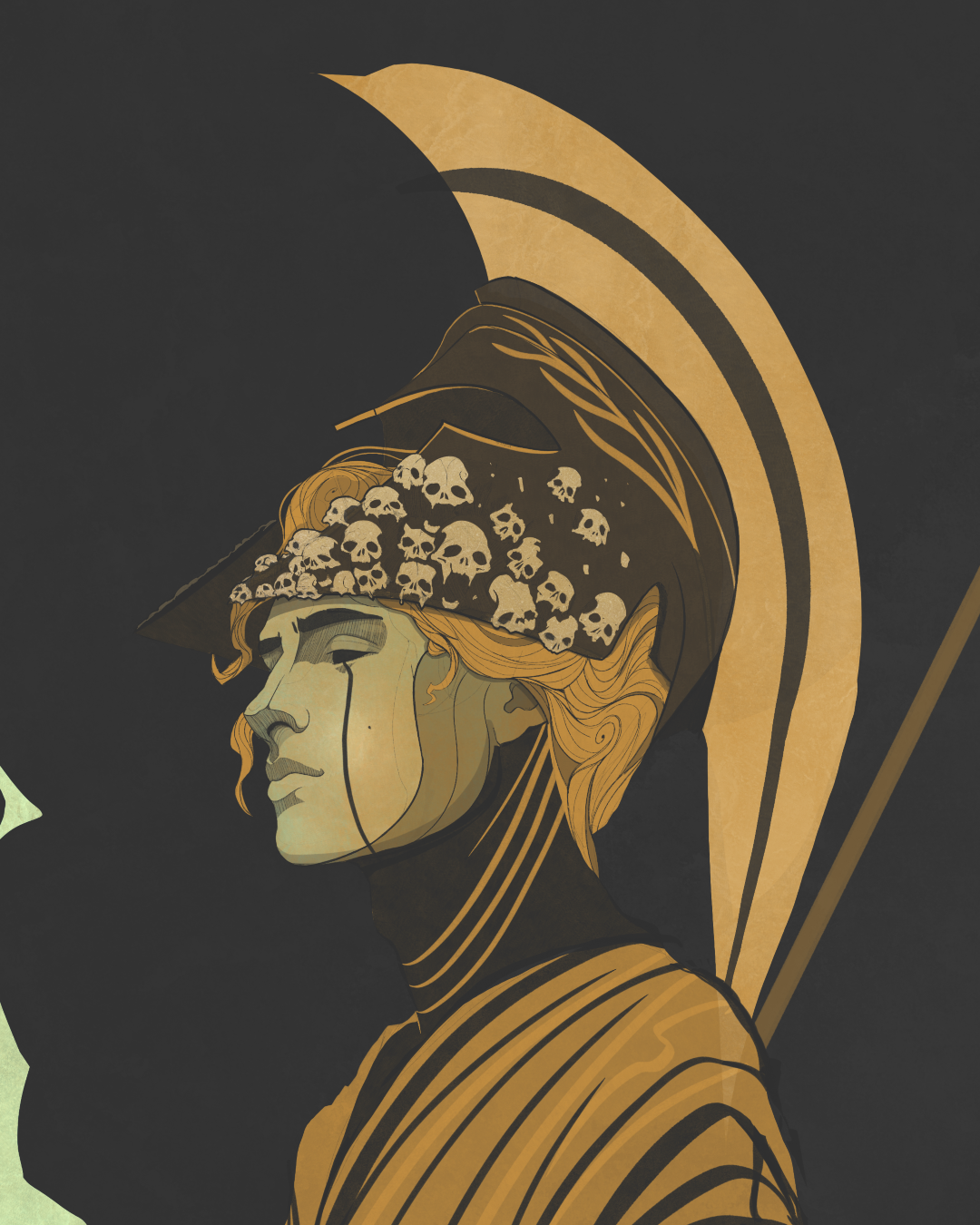 Print - Athena protector of Ulysses