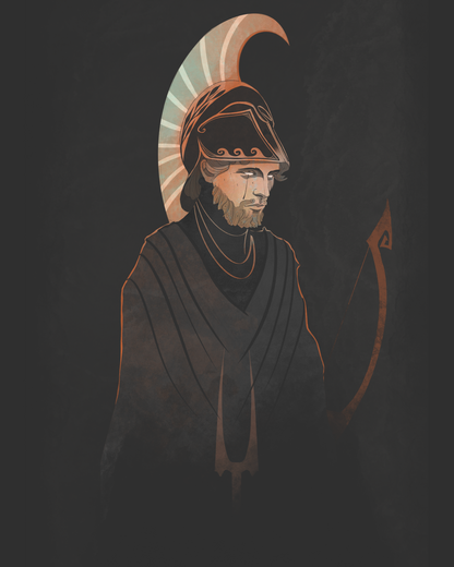 Print - Odysseus - edge of the underworld