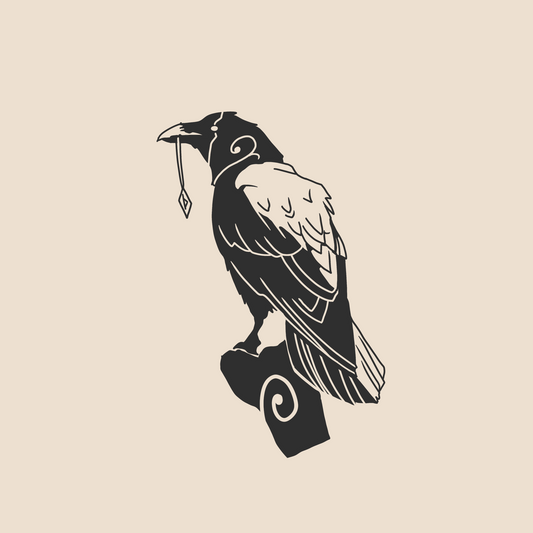 Raven shaped loki - 873