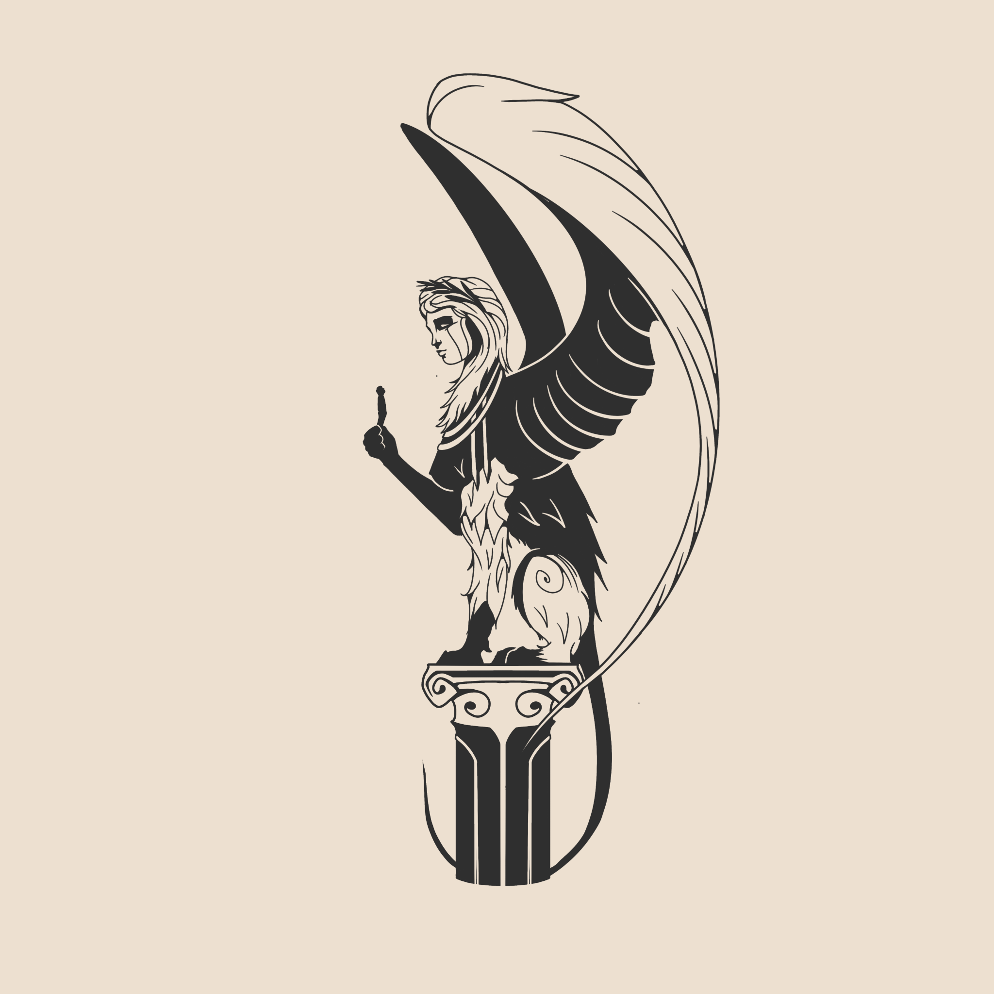 Oedipus &amp; the Sphinx - 1327