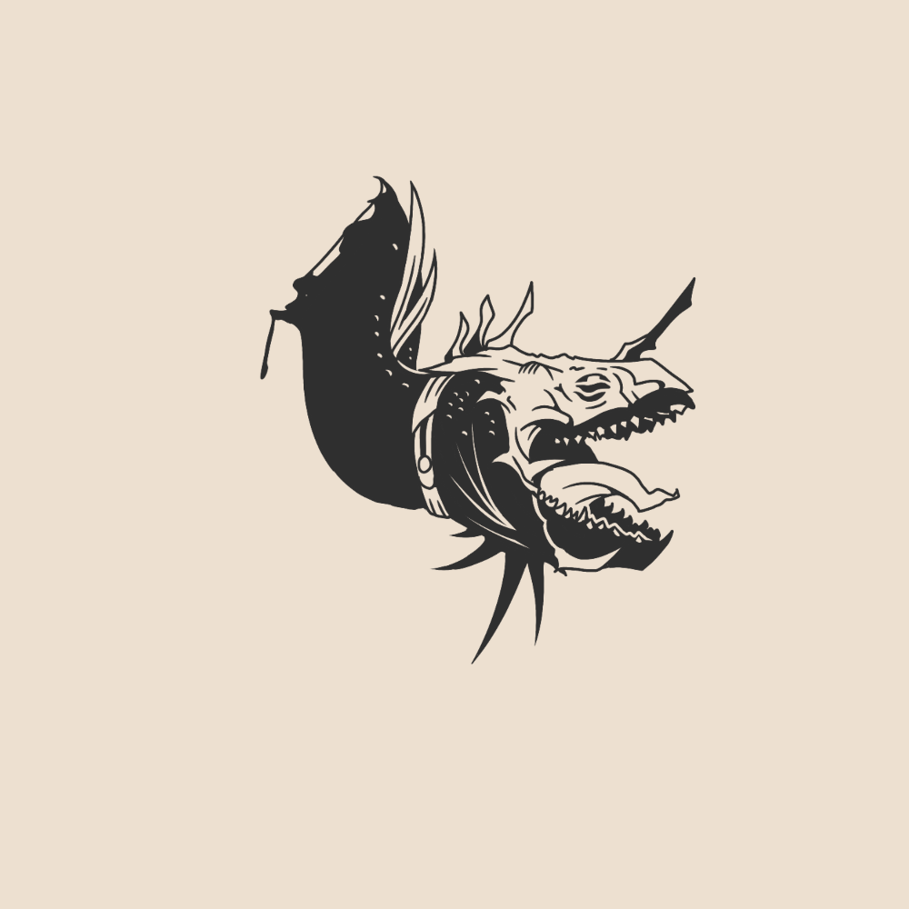 Fellbeast head - 1567