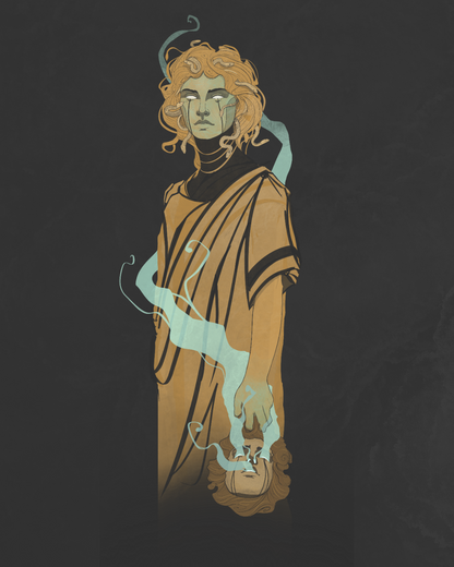 Print - Athena protector of Ulysses