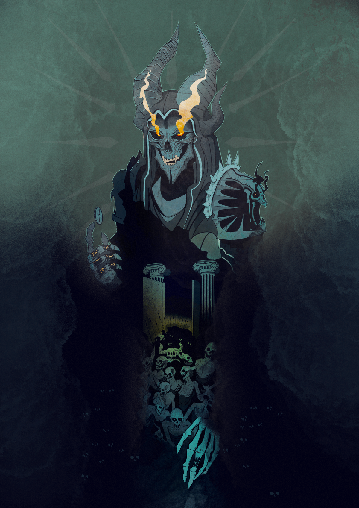 Print - Charon - The ferryman